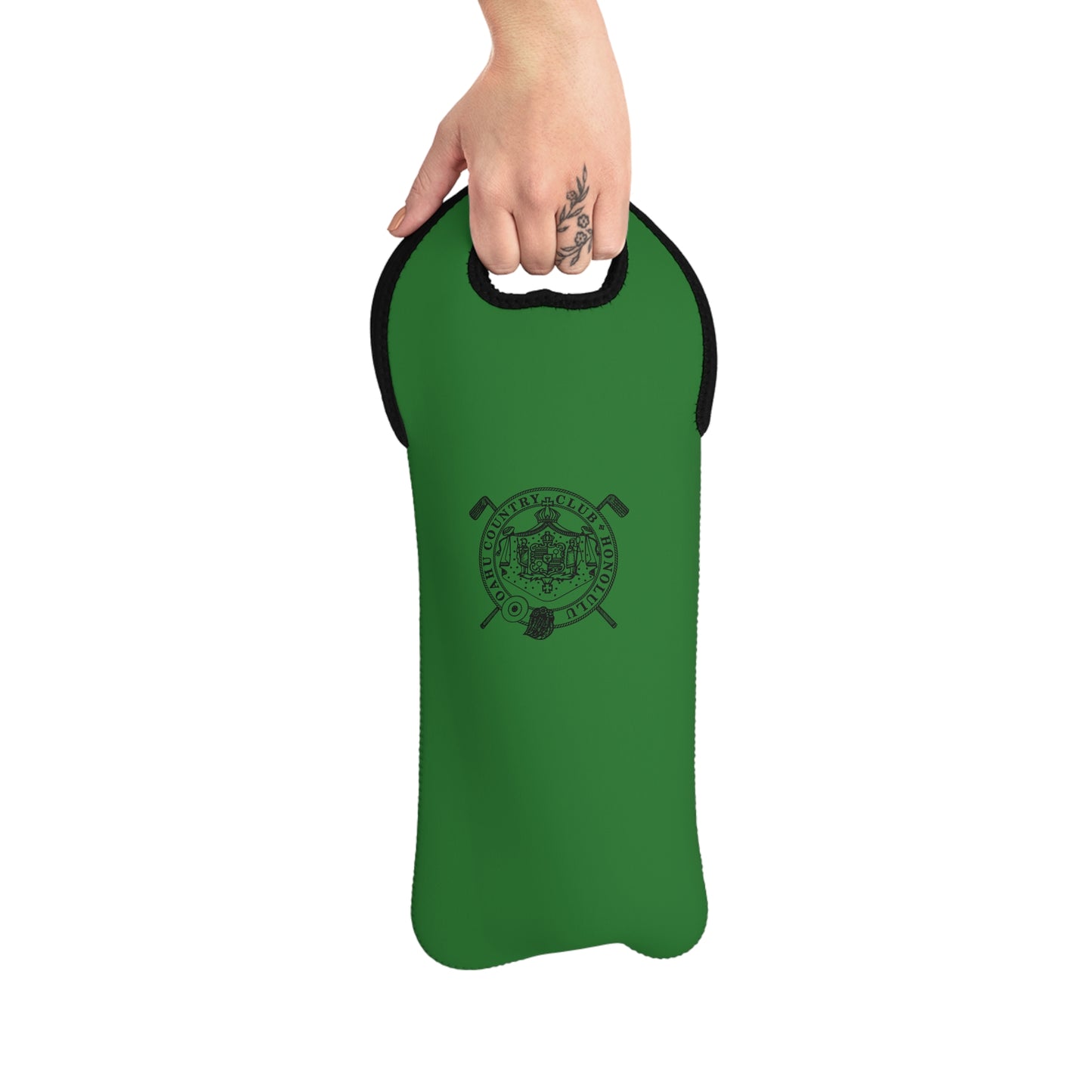 Green Wine Tote