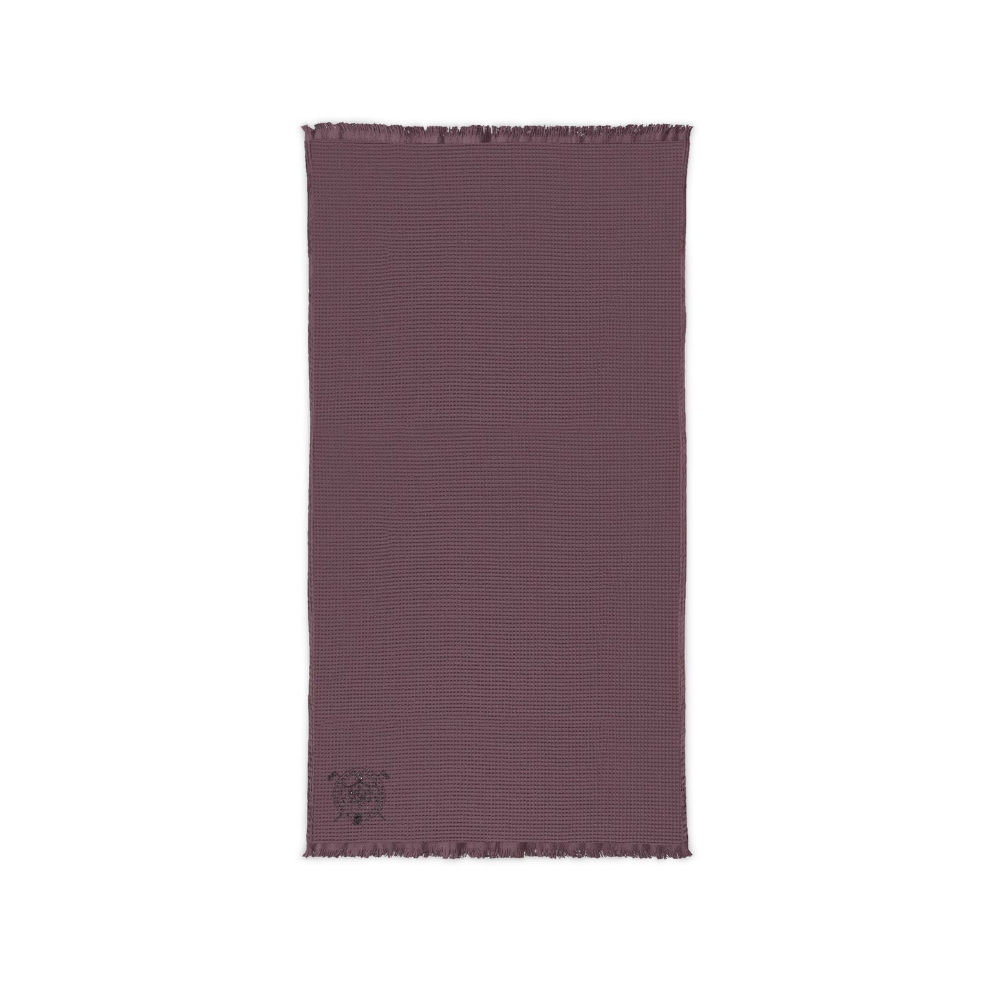 Cotton Waffle Throw (Embroidery)