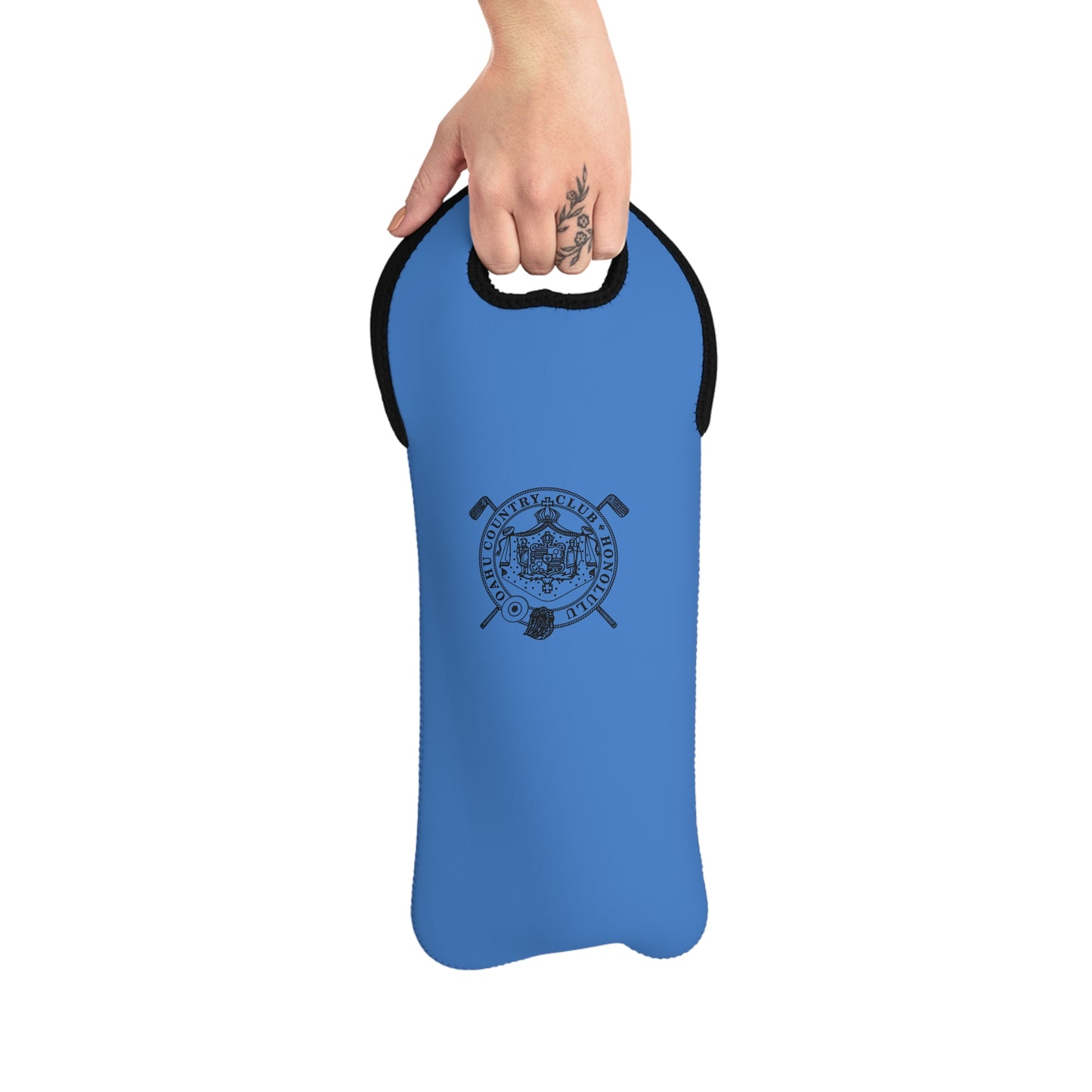 Blue Wine Tote